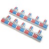 2-in-6-Out Lever Wire Connectors 10-Pack KV426 Push-in Terminal Blocks Compact