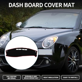 TUCKBOLD Compatible with Alfa Romeo Julia 952 Non-Slip Dash Cover Center Console Dashboard Cover Mat Protective Mat Interior Custom Parts Accessories Interior Sun Protection Anti-Glare Anti-Scratch