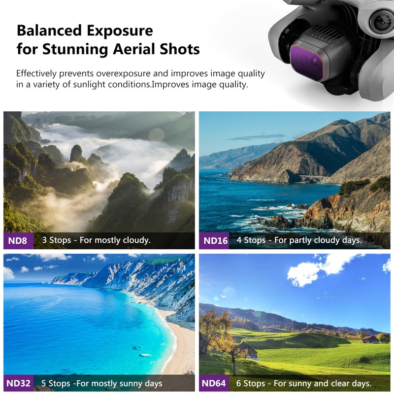 STARTRC PHOTO Mini 4 Pro Filter Set for Mini 4