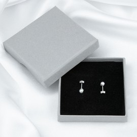 Mochity Pearl Earrings for Women Stainless Steel Stud Earrings Sleep Earrings, Stainless steels