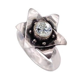 JEWELSTREZORO Opal Edelstein 925 Sterling Silber Band Ring Herren & Damen Geschenkartikel Handgefertigter Schmuck TSR1001BE_6 (52 (16.6))