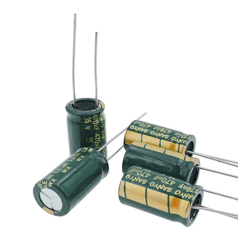 PENGLIN 20pcs Electrolytic Capacitors Aluminum Electrolytic Capacitors 35V 470UF 105℃