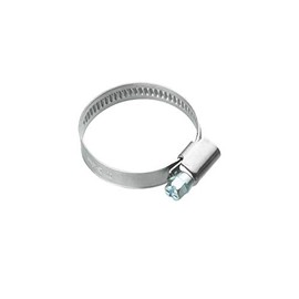 Cornat Hose Clamp Wingspan 9 mm Wide Rust-Proof Stainless Steel Hose Clamp / Hose Attachment, multicolour, T308304