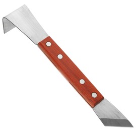 Yardwe 9.44-Inch Tree Bark Scraper Tool, Steel Debarking Tool for Gardening, Landscaping, and Woodworking, Assorted Color Bark Peeler for Logs and Fence Posts