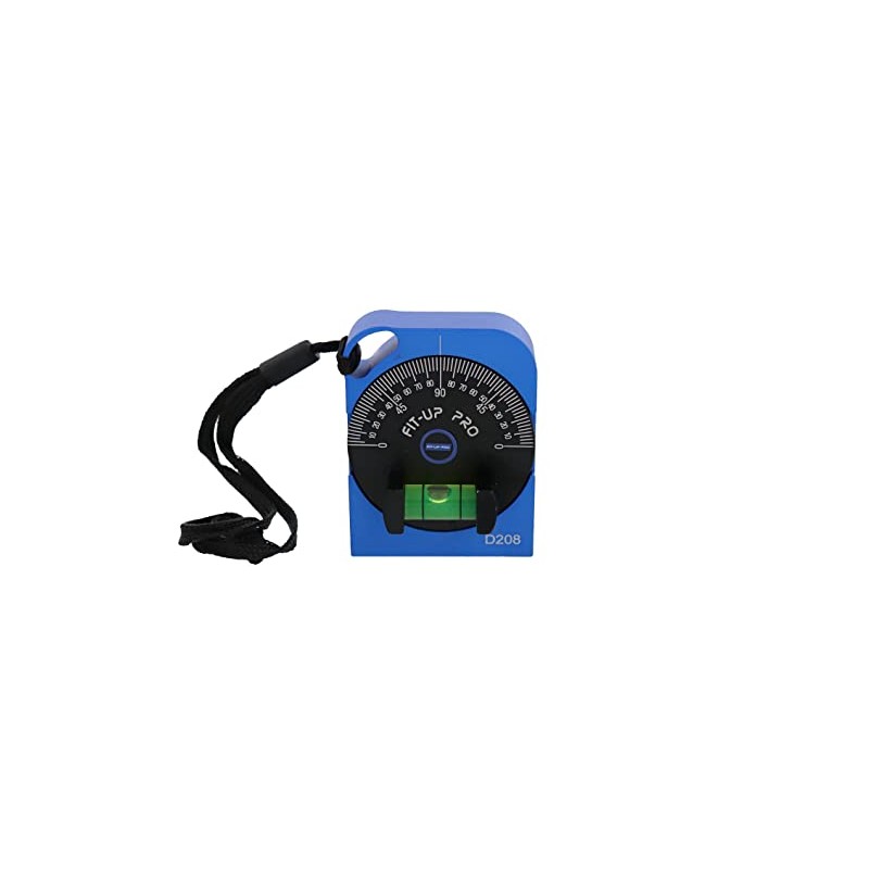 Fit-Up Pro Magnetic Pocket Level and Inclinometer with 360° Rotating