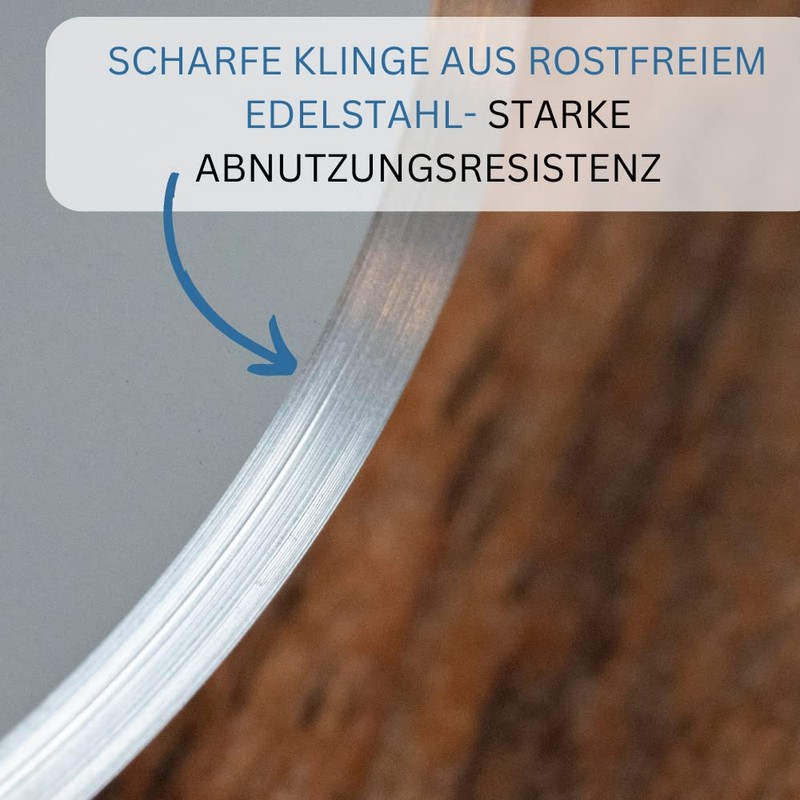Westmark Profi-Pizzaschneider/XXL-Pizzaroller, Klingenmaß: ø 10 cm, Länge: 23 cm, Rostfreier