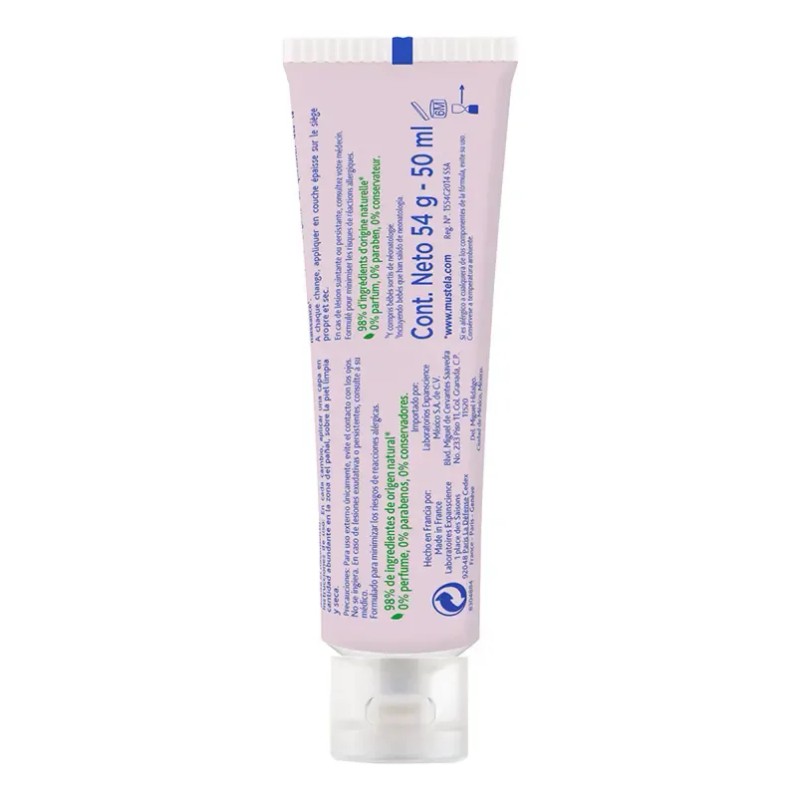 Mustela Crema Contra Rozaduras 123 Bebé 54gr