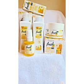 Fresh Biokera Fresh Mask Yellow Shampoo+ mask+oil+curlc