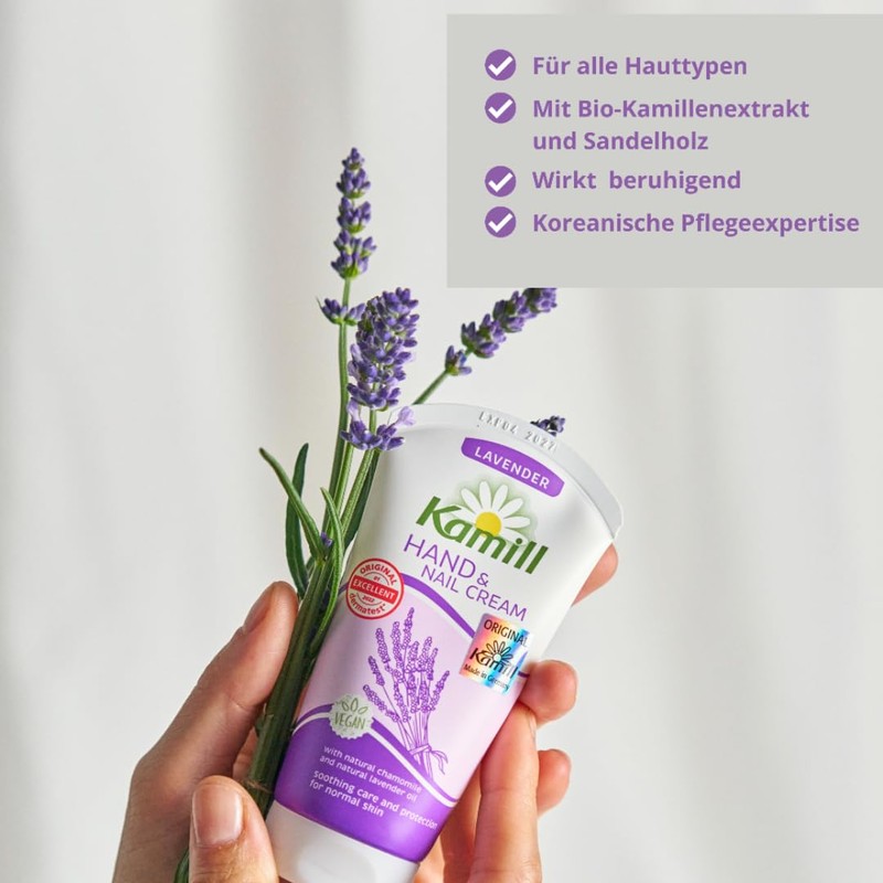 Kamill x Korea Hand & Nail Cream Lavender | Organic