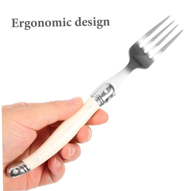 ABOOFAN 1 Set Stainless Steel Cutlery Fork Spoon Kit with