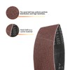 HARFINGTON 9pcs 2.5 x 16" Sanding Belts 3pcs Each of