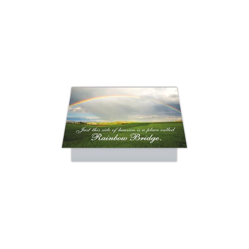 Dog Speak Rainbow Bridge Pet Sympathy Card – Just This