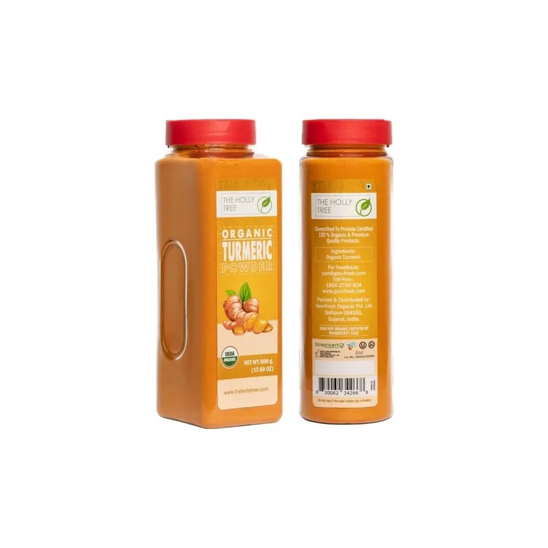The Holly Tree Cúrcuma Orgánica En Polvo 500 G Para