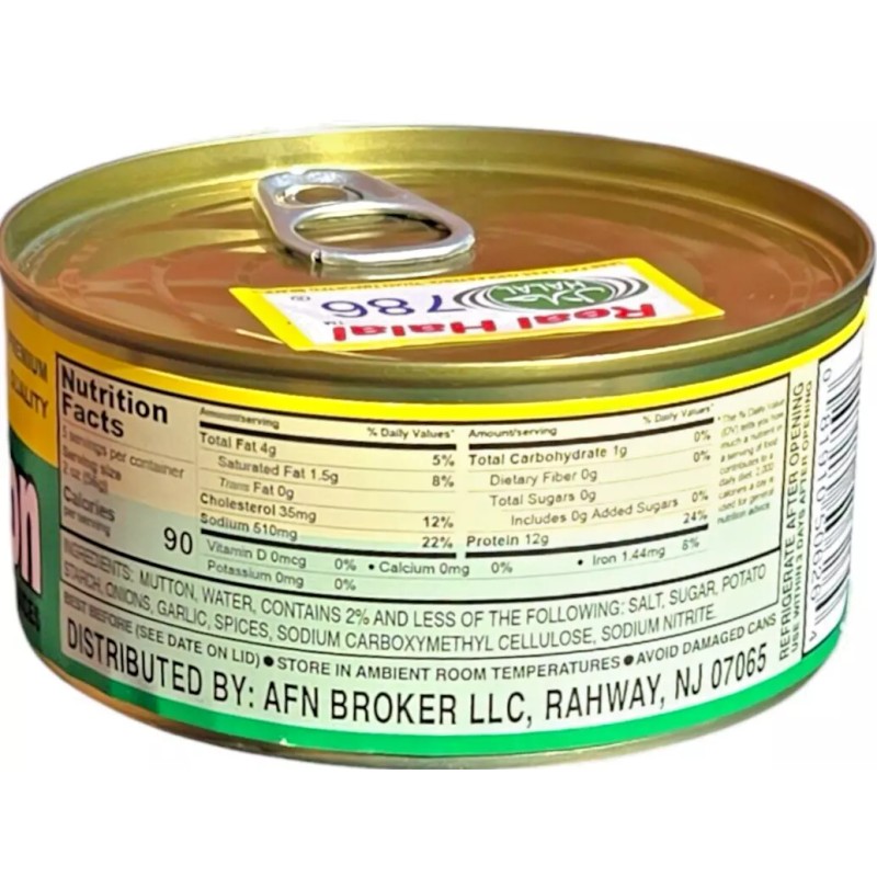 Champion Halal Corned Mutton - 9.87 oz