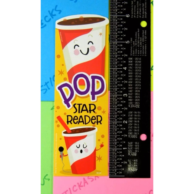 Eureka Soda Pop Scented Scratch & Sniff Bookmark