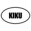Beach Graphic Pros 6" Printed Euro Style Oval KIKU Decal