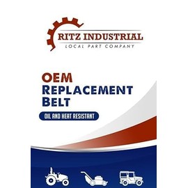 RITZ INDUSTRIAL Compatible with Exmark V Belt 114-8154-SL Pioneer S Series 114-8154 60" Deck Zero Turn 5/8X176.7
