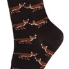 Mysocks Unisex Ankle Design Socks Fox, Fox, 7-11 uK