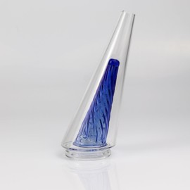 Colored Glass Attachment Accessories Replacement for Pe*k and Pro (Blue Bottle)