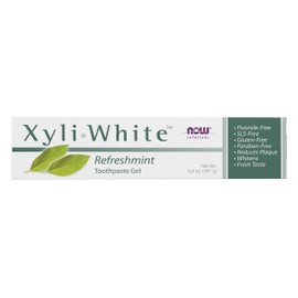 NOW NOW Solutions XyliWhite Refreshmint Toothpaste Gel, 181g