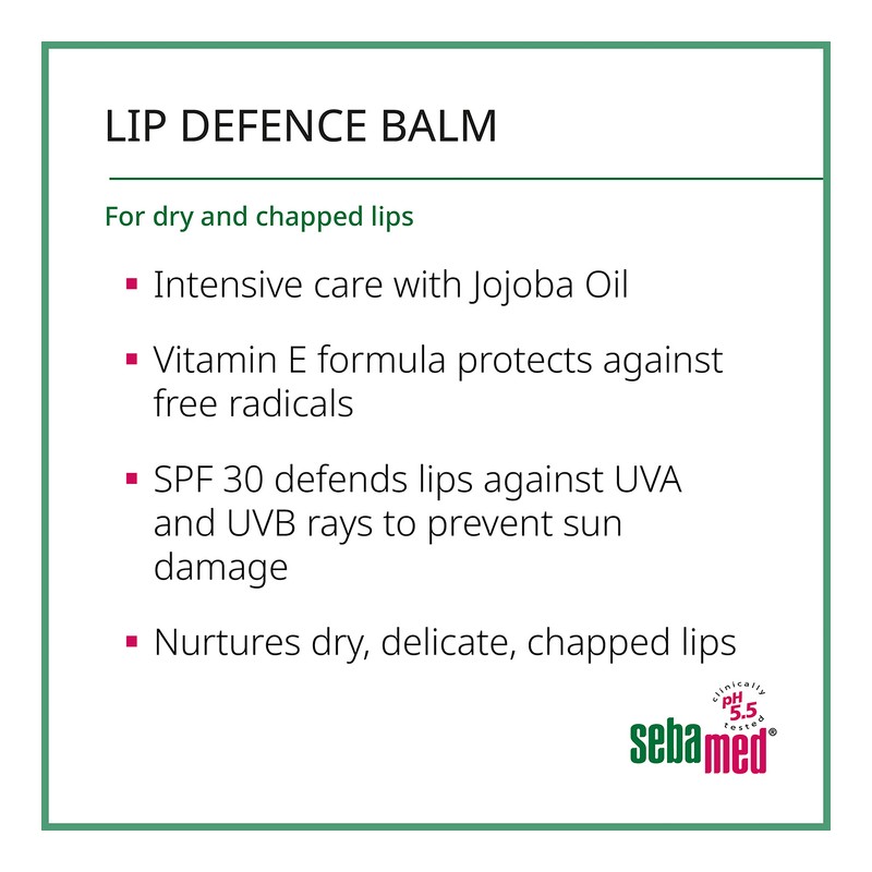 Sebamed Lip Defense Stick Spf30 4.8G