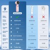 WHATOOK Portable Handheld Fan: Personal Fans with Air Turbo Tech,