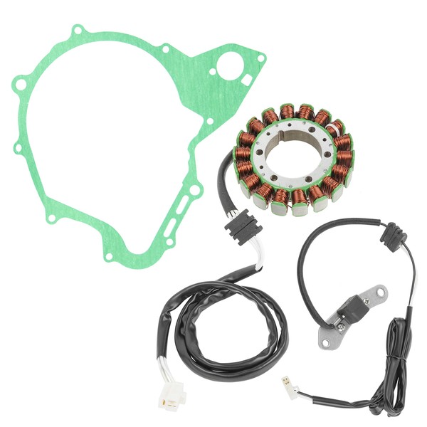 Caltric Stator and Gasket Compatible With Yamaha V-Star 650 Classic Xvs650A Xvs 650A 1998-2003