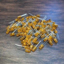 Unbranded 5mm Orange LED (100pcs) Diffused
