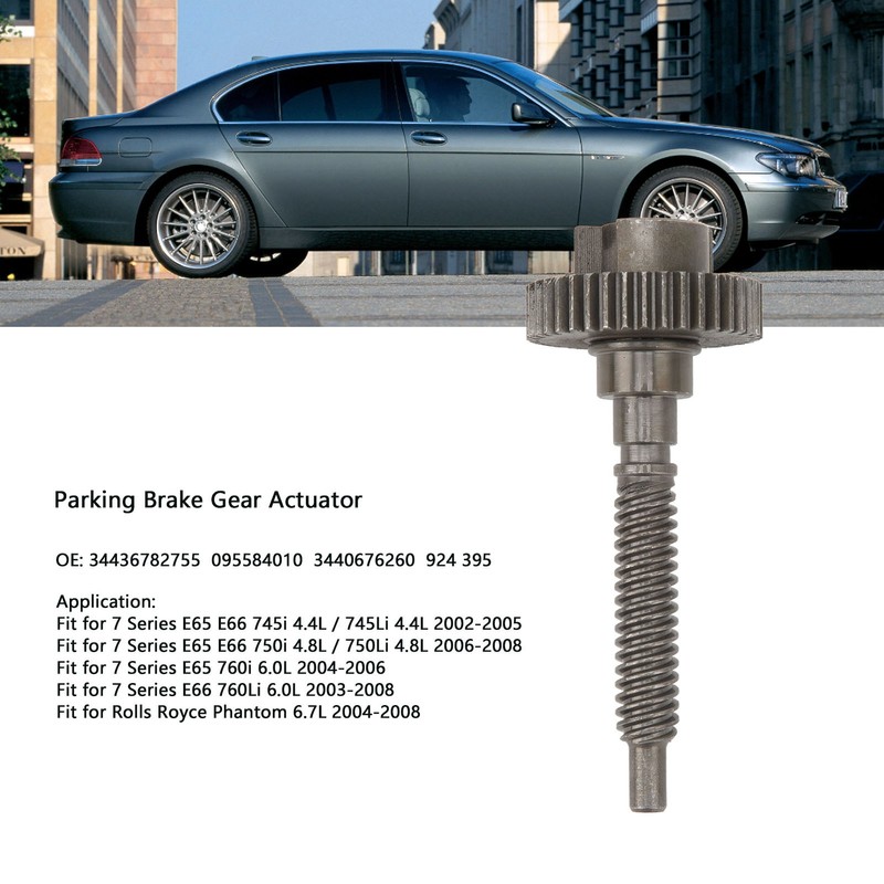 Parking Brake Gear Actuator 3440676260 39 Teeth Precise Threads Fit