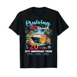Cruising Anniversary Tropical Style Gift For Couple T-Shirt