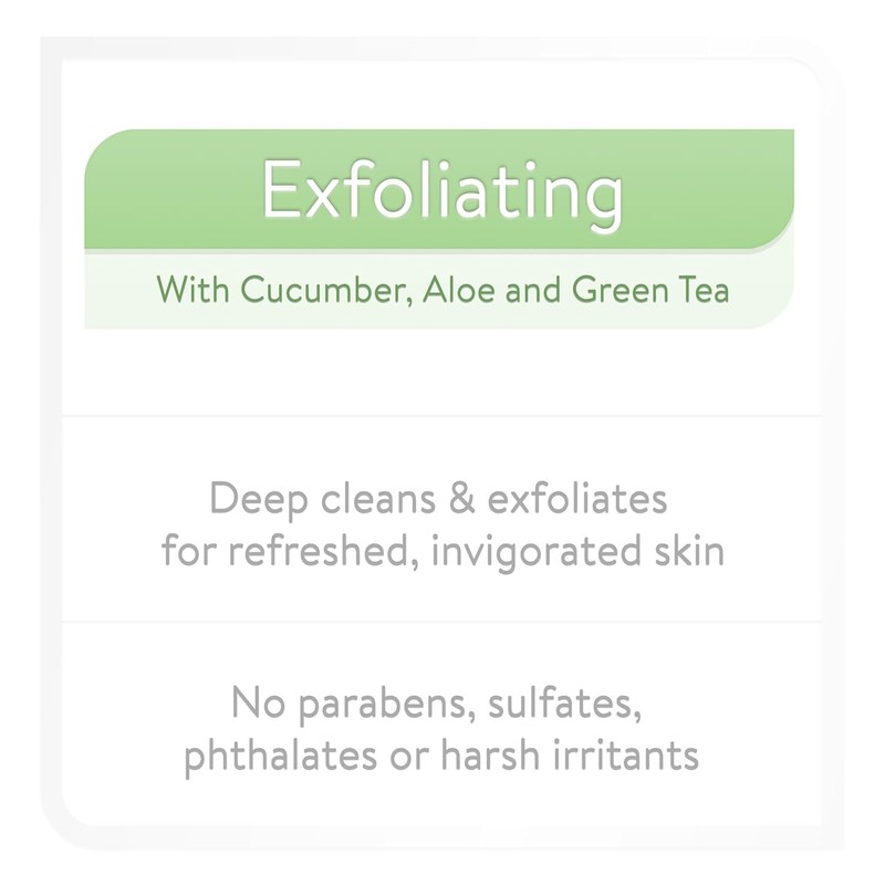 Equate Exfoliating Wet Cleansing Makeup Remover Facial Wipe, Twin Pack,