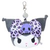 Sanrio Plush Pass Case, Kurumi, Purple
