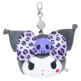 Sanrio Plush Pass Case, Kurumi, Purple
