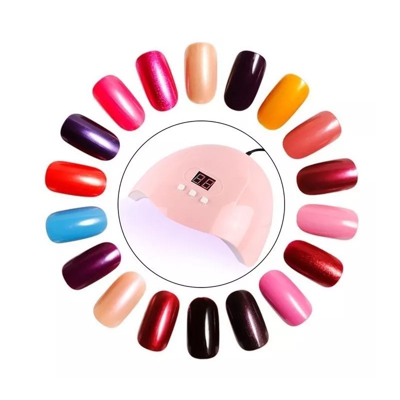 HAOMNING COMERCIO Lámpara De Uñas Uv Led Secador De Uñas