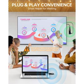 BEQOOL Wireless HDMI Transmitter and Receiver – 1080P 60Hz Output, Dual Band 2.4/5GHz, 98FT Range, Wireless Display from Laptop, PC, Camera to TV, Projector, Monitor (Black)