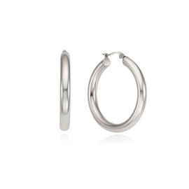 Classic Bold Steady Earrings OTE122106TSS Silver / 클래식 볼드 스테디 귀걸이 OTE122106TSS 실버