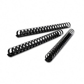 16mm Plastic Binding Combs Black - 20 or 21 Ring (Box of 100)