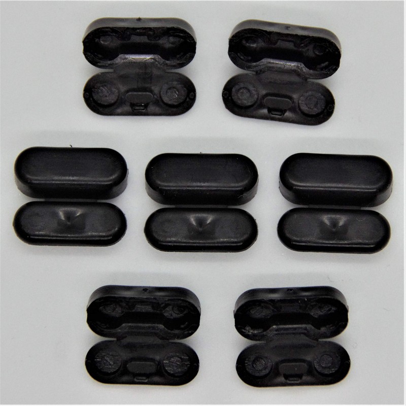 HomeAmore 7 PK Blind-Shades Chain Connectors [Black]