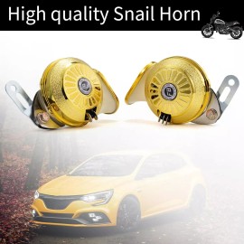 FARBIN Car Horn Variable Sound Horn Kit with 3 Sound Modes 12V130dB High and Low Bass