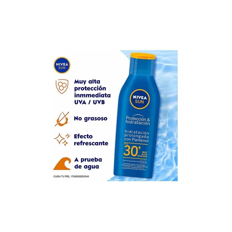 Protector Solar Corporal NIVEA SUN Protección E Hidratación Nivea Con