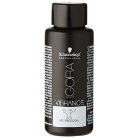 Schwarzkopf Professional Igora Vibrance Tone on Tone Hair Colour, No. 5-57 Light Brown Gold Copper, 60 ml