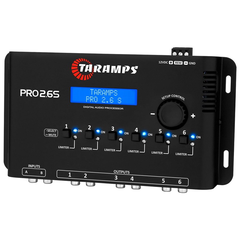 Taramp's Pro 2.6S Digital Signal Processor Equalizer 3-band Graphic Equalization