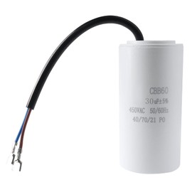 CBB60 30uF uf ± 5% Motor Start Run Capacitor MFD 450VAC 50/60hz 40/70/21 PO Cylindrical - 1Pcs
