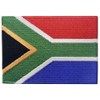 South Africa Flag Embroidered Iron-On / Sewn On Patch