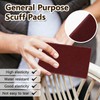 20 Pack Maroon General Purpose Scruff Pads 6" x 9"