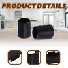 Moicstiy 50pack 7/8 Inch Wire Shelving Shelf Lock Clips, Plastic