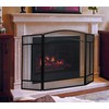 Fire Beauty Fireplace Screen 3 Panel Wrought Iron 48"(L) x