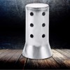 TOTMOX 1 Piece Silencer Silver Insert Universal Detachable Motorcycle Exhaust
