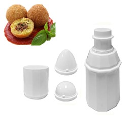 Shirene Arancini Maker Mold Kit,DIY Rice Ball Mold 3-in-1,Rice Ball Molds,Handmade Lunch Bento Molds with Round and Cone Shapes,Non-Stick Sushi for Home Kitchen