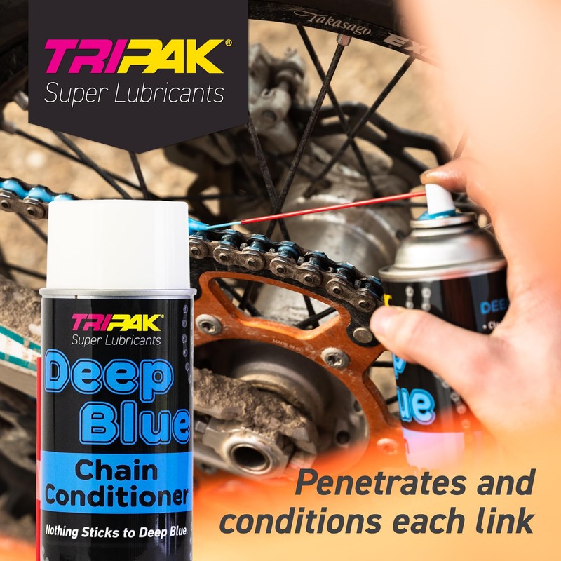 TRIPAK Deep Blue Chain Conditioner - Advanced Chain Care and